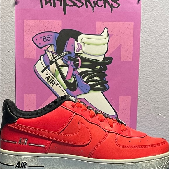 laser crimson air force 1